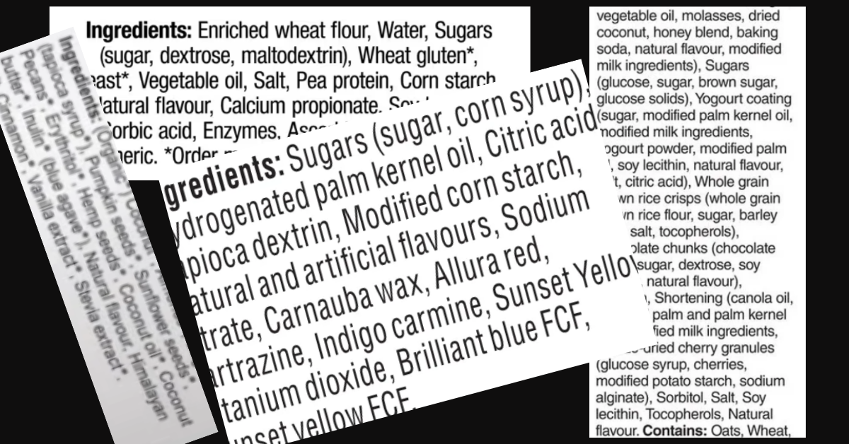 Ultra Processed Label Examples How to Tell If a Food Is Ultra-Processed in 5 Seconds